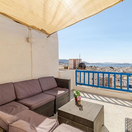 Elenitas Town House With Veranda And Sea View Mykonos Town Экстерьер фото
